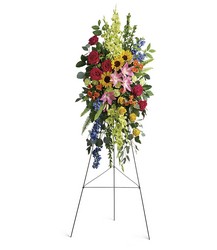 Love Lives On Spray from Fabbrini's Flowers in Hoffman Estates, IL